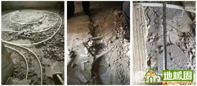 低價地暖到底有多可怕？掀開地板給你看！ 